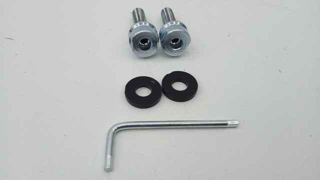2x Esco Bar Handle Mounting Set MS 190.25.5 Mounting Set