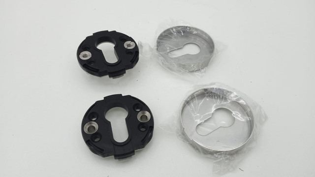 Ogro 6612 Key Rosette Pair PZ ER Stainless Steel