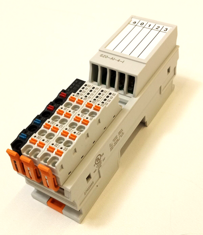 Rexroth S20-AI-4-I, R911173249, 24Vdc, 38mA, 120mA, модуль, блок питания
