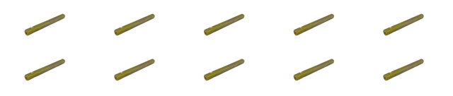 10x FSB 0 05 0199 00007 5700 Full Pins 7x80 for Grip Pins