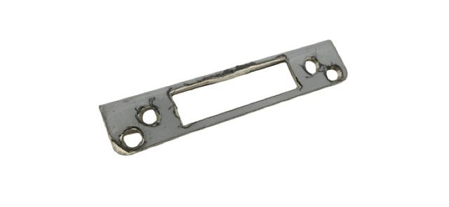 2x Harmat 6895-60 7258 20x10x100x1.5mm Corner Strike Plate