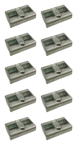 10x Roto 263783 2-sash 2L 13 mm Locking Piece K, NT, No. 211