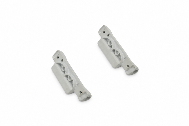 2x Siegenia TBSL8100-104060 Hinge Bracket H 18 RAL9016 K100