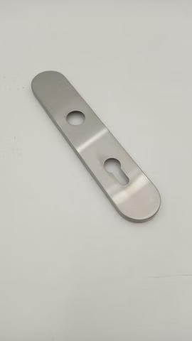 2x 54035 Langschild PZ 72mm D20.8 Edelstahl