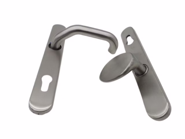 Nickal 2035KO1080 Wechselgarnitur Knopf Oval Auf Langschild