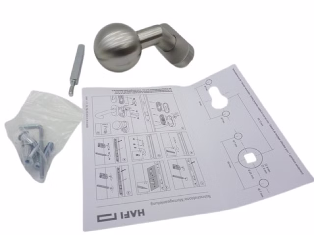 Hafi 30948 Knopf 286-8 Rosette 788 Stahl-Unterkonstruktion