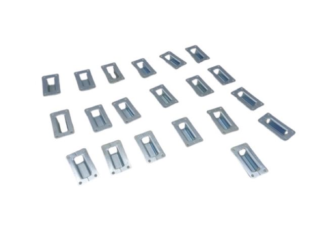 10x Ogro+Deni 4013 0018 33 8100V Galvanized Loop
