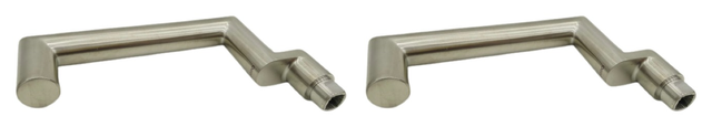 2x Ogro 1207459636/970 8907A FS مقبض باب 9 mm، طقم نصف مقبض
