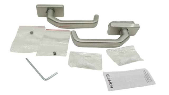 2x Hoppe 3592751 E1313G/44 8mm Liverpool Door Handles