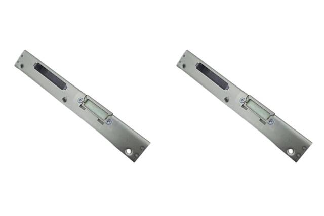 2x Roto 838584 SSTK F-R U35 SIL V R AT Profile Strike Plate