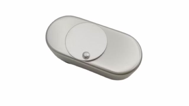 FSB 17 1759 Dornschlüsselrosette Mit Verdeck Aluminium Natur