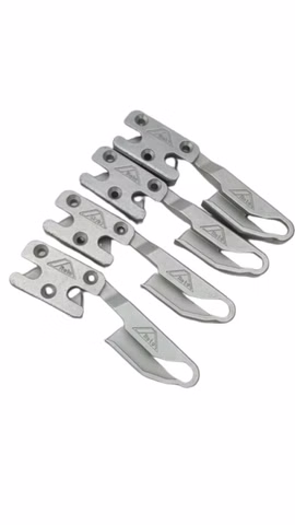 4x Roto 79671913A8 Schließblech Silber