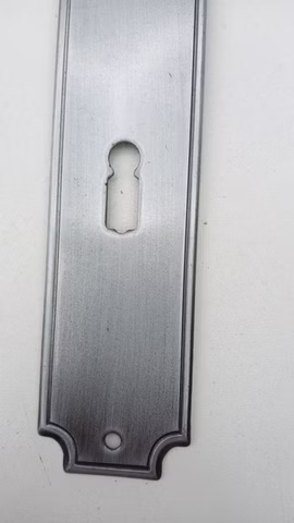 4x Türdrücker Blende Paar Langschild Langschildpaar