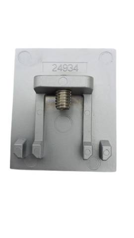 Hawa 24934 80 Угловой профиль для стеклянной крышки из оцинкованной стали