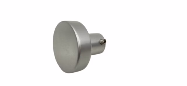 FSB 08 0829 Knopfdrückerlochteil Aluminium ASL