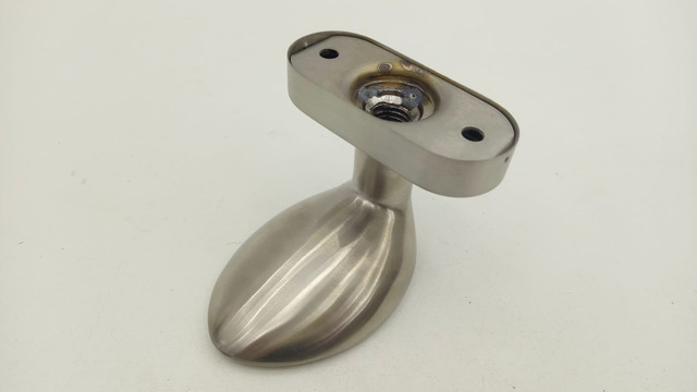 VBH 1PI/ST 312/876/6500 Oval Rose 4020 M12 Stud Door Knob