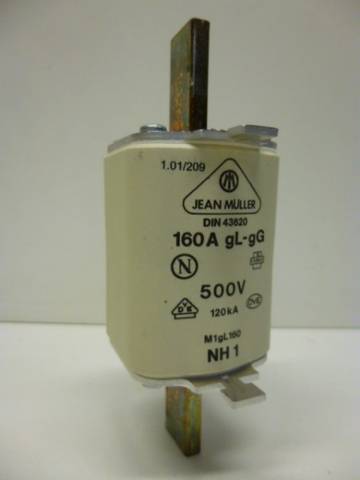 Jean Müller M1GL160 Предохранитель NH Предохранитель 160A 3 шт.