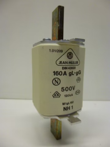 Jean Müller M1GL160 NH-Sicherung Sicherung 160A 3Stück