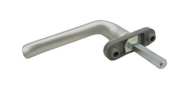 Aluminum Window Handle Rotary Handle With Rosette