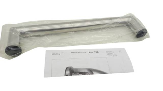 FSB 066 6669 مقبض باب 350x30mm من الفولاذ المقاوم للصدأ بتشطيب مطفي ناعم