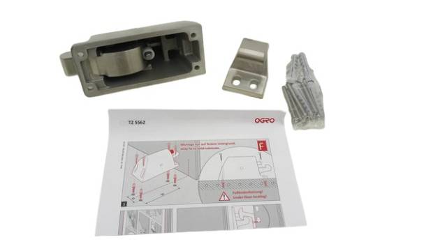 OGRO TZ5562 مثبت الباب بخطاف إمساك