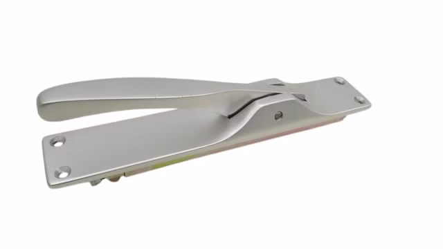 Ogro+Deni 4160 0010 01 Türtreibriegel silber elox