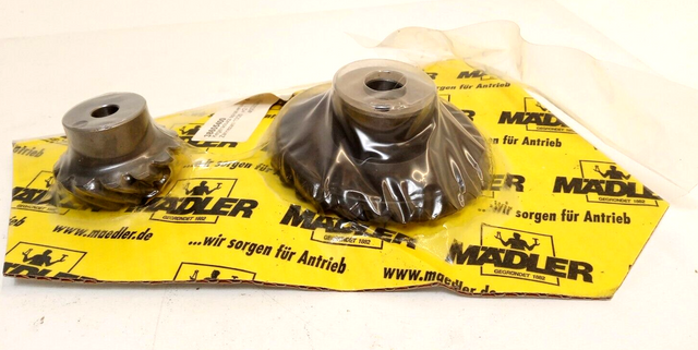 Mädler 38605400 Комплект конических шестерён со спиральными зубьями, модуль 2, 13/26, i=2:1, коническая шестерня, OVP