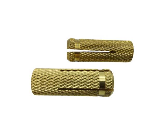 76x B.A.R Brass Expansion Anchors without Screws