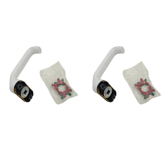 2x FSB 0 06 0662 11143 RT-handle hole part 8mm high rosette