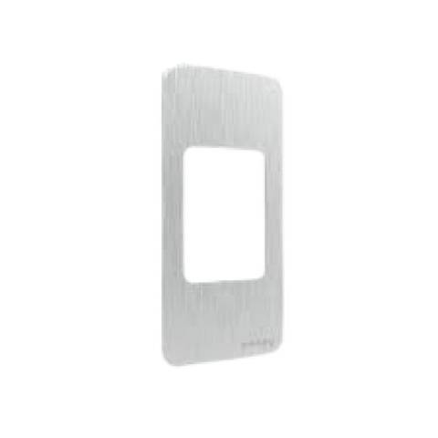 2x EKEY 201101 dline Decorative Element for Door Handle, Stainless Steel