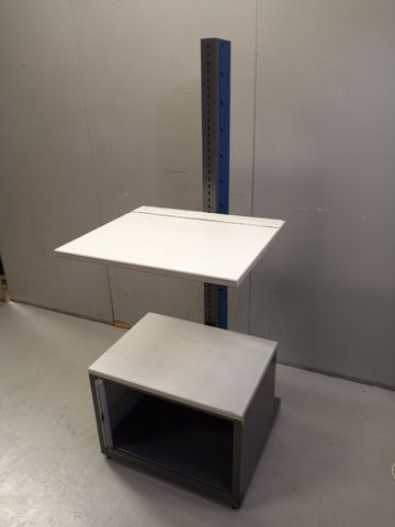 Pc Desk, Standing Aid, Mobile Workstation