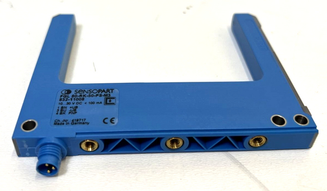 SensoPart, FGL 80-RK-50-PS-M3, 832-11008, حساس ضوئي، حساس ضوئي