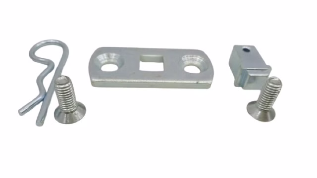 2x Vierkant Stifthalterung mit 24/53mm Mittenabstand