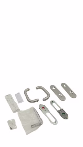 HOPPE 10721047 Kurzschildgarnitur Paris E138/353KH VA F69