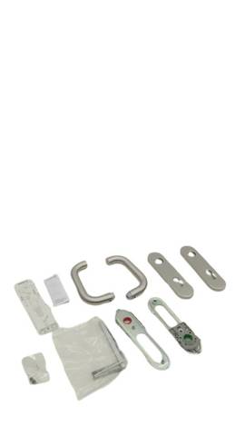 HOPPE 10721047 Paris E138/353KH VA F69 Комплект на короткой планке