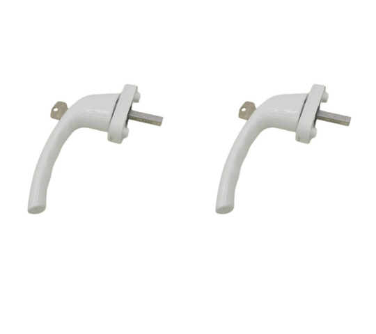 2x HOPPE 11764272 0710S/U26 TBT1 Lockable window handle
