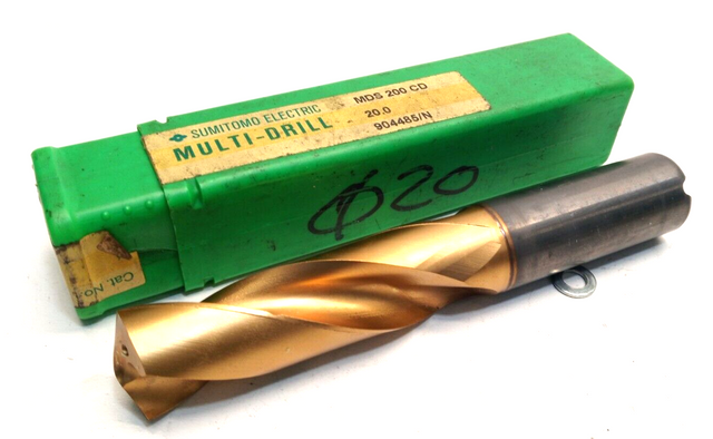 Sumitomo Electric Multi-Drill MDS 200 CD спиральное сверло Ø20.0mm с отверстием для подачи СОЖ