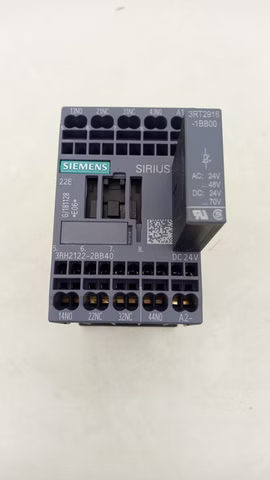 2x Siemens 3RH2122 2BB40 Hilfsschütz DC 24V