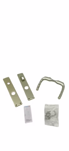 2x Hoppe 2534073 1117/2 78/8mm Birmingham Langschildgarnitur
