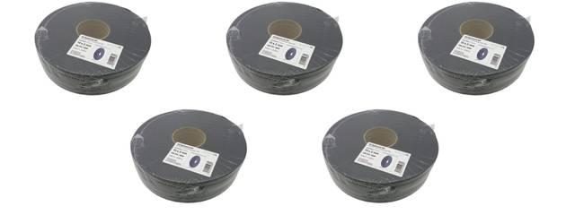 5x 25m GreenteQ 400.230/0800 Лента для остекления SK 15x2 mm, чёрная