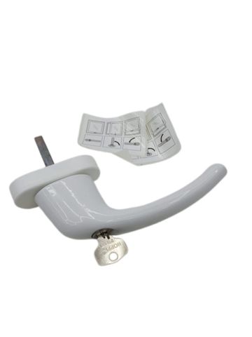 HOPPE 2361213 0710S/U26 TBT1 مقبض نافذة قابل للقفل