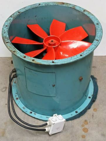 Pipe fan Ø525 mm | max 500V fan  525 mm x 460 mm fan 525x460 mm