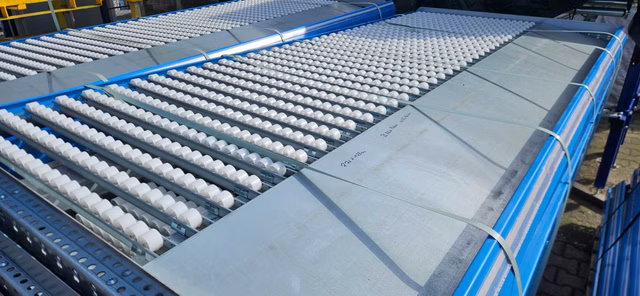Stow Palettenregal Durchlaufebene Kolli-Durchlaufregal Rahmen 2700 x 1230 mm