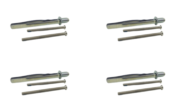 4x Hoppe 9x100mm 6935639 принадлежности F для противопожарной защиты