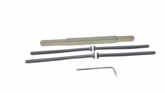 2x HOPPE 12113761 ZBSET-SBE-GR/GR-UB-M6-VLL-RDC Befestigung