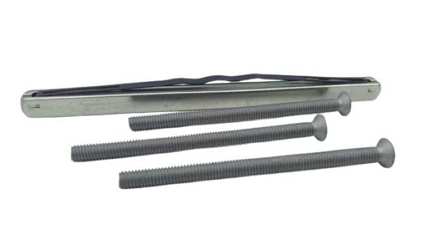 HOPPE 10798458 ZBSET-FS-SBE-GR/GR-UB-M6-PRV تركيبات حماية الأبواب