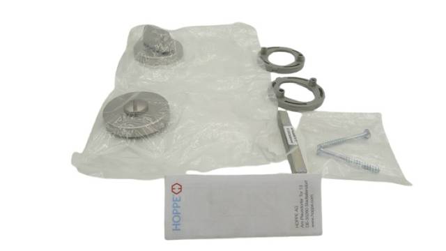Hoppe 542536 ZT-Key Rosette 37-42mm E42KVS Slotted Head