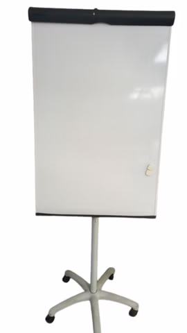 MAUL 63726 AO1315345 Flipchart Whiteboard mobil mit Rollen