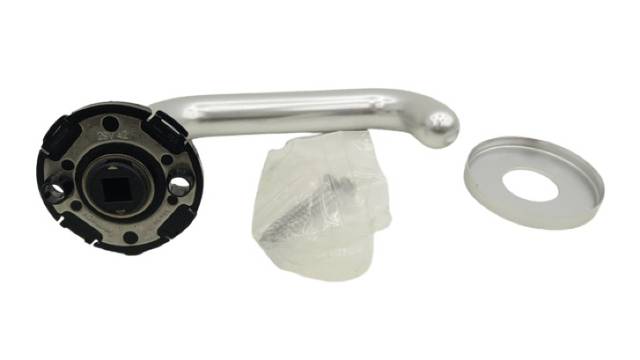 FSB 29U42 Door Handle Set Aluminum Rosette Window Handle
