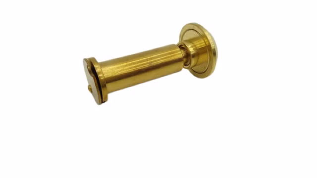 Bäcker 8254307100 Türspion Messing 37-82mm 200° Abdeckung